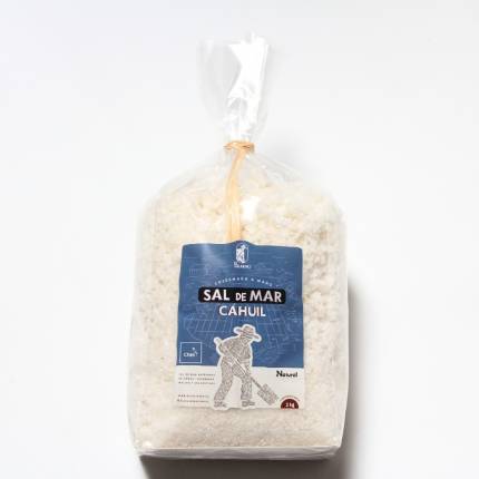 Bolsa 2 kilos de sal gruesa natural